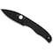 Spyderco 2024 Spyderco Reveal 14, Bodacious Black G-10 Black Blade, Plain Edge SPY-C263GPBK - alternate 3